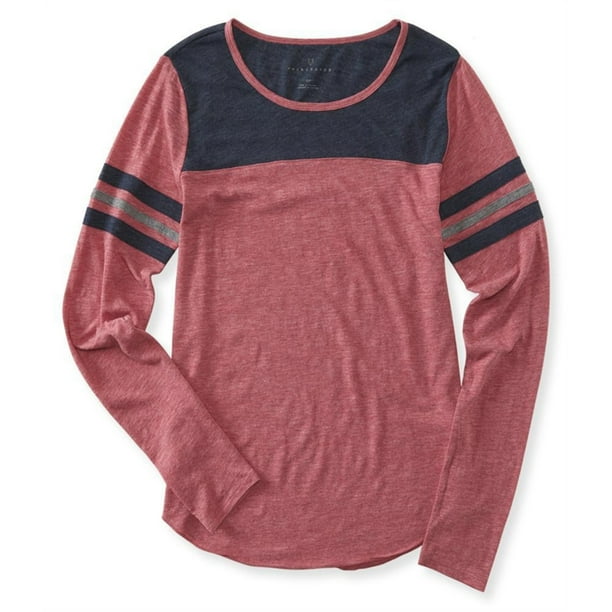 AEROPOSTALE Womens Athletic Embellished T-Shirt AEROPOSTALE Womens Athletic Embellished T-Shirt